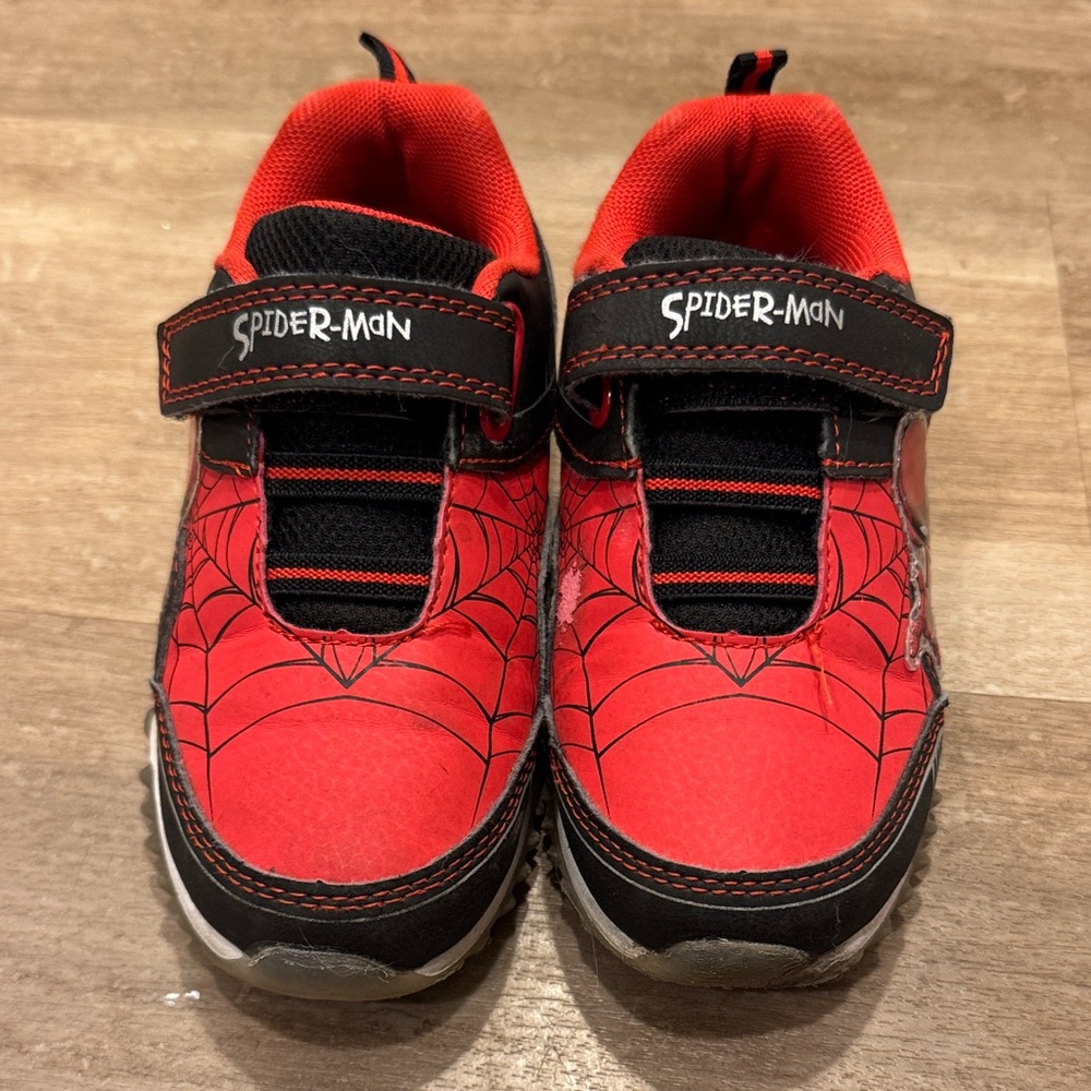 Spiderman Kids Sneakers - Red and Black